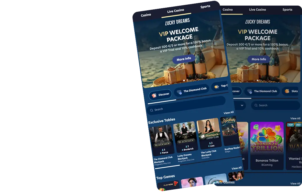 lucky dreams platform with online pokies